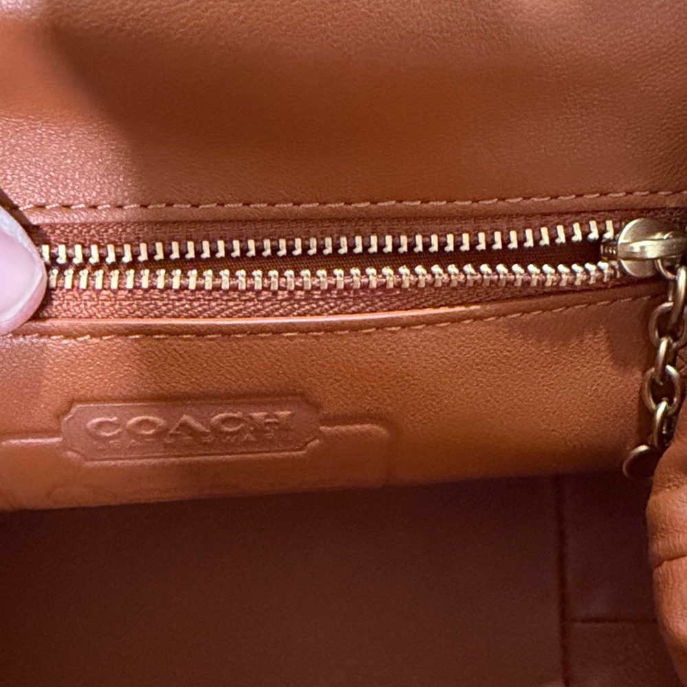 Coach Kiss Lock crystal signature 16 bag NWOT - Picture 9 of 12